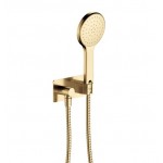 Kaya Hand Shower, Soft Square Plate, Urban Brass